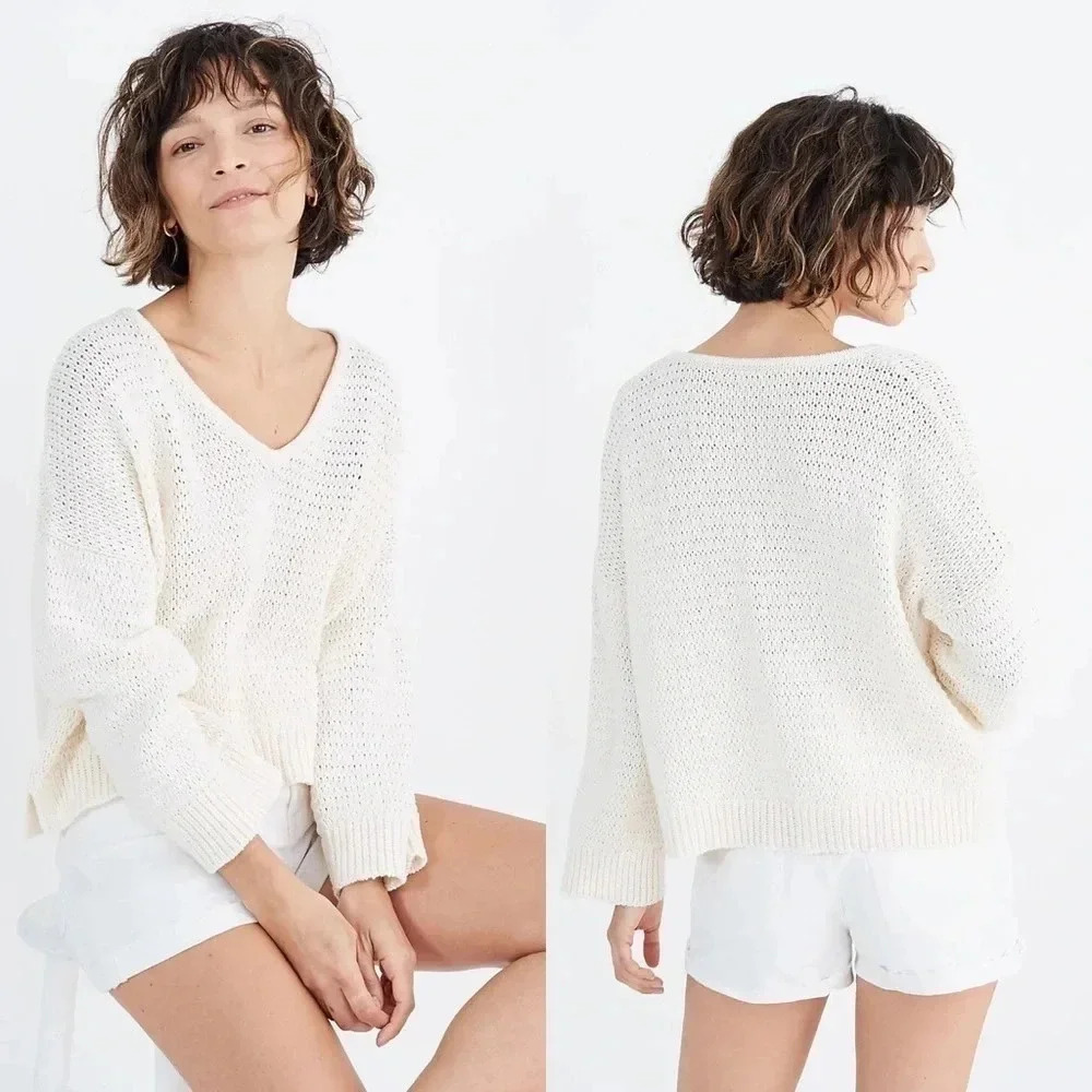 Madewell Breezeway Pullover Sweater Size Small